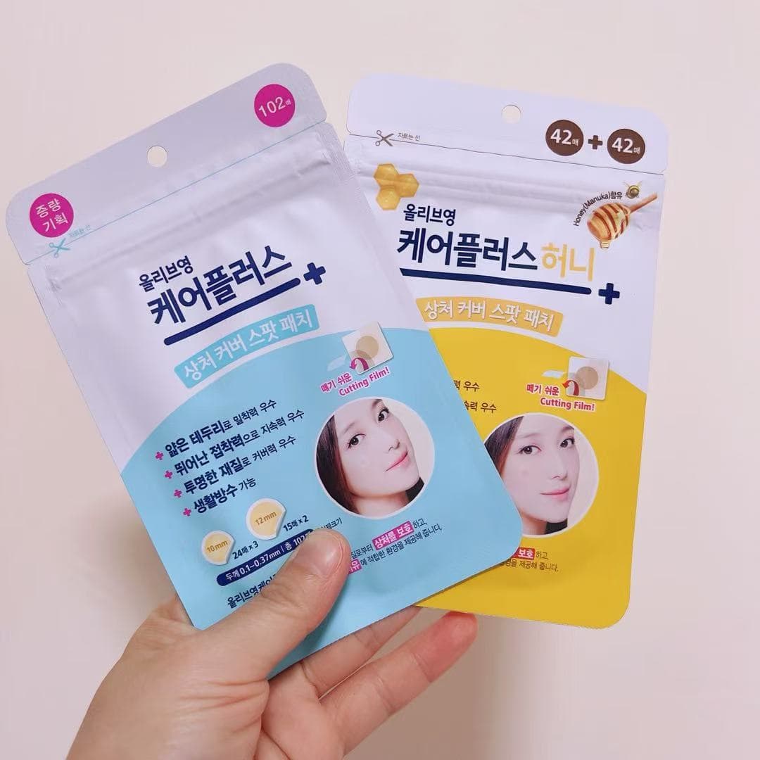 OliveYoung Acne Patch Ultra-Thin Invisible Acne Clearing Patch Acne Absorption Isolation Concealer Acne Mark 102 Patch