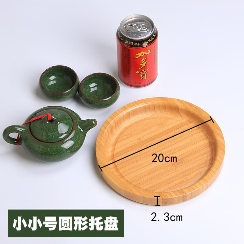 Bamboo Wood Rectangular Tea Tray Solid Wood Kung Fu Tea Set Cup Tray Japanese Style Wooden Serving Plate Hotel Food Tray
