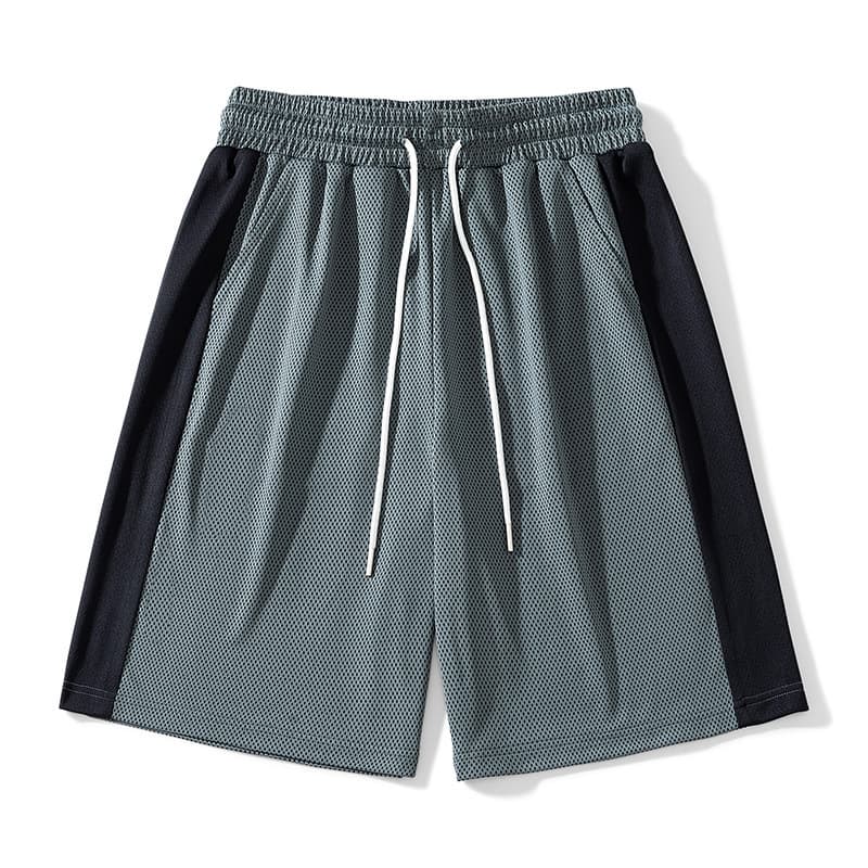 New Men's Casual Pants Summer Thin Loose Breathable Basketball Sports Pants American Style Short Pants Men's Fashion