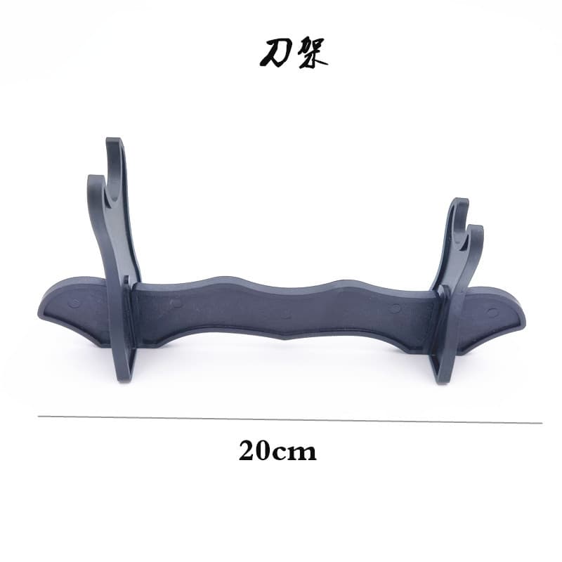 Black simple sword treasure wall-mounted single-layer sword rack wall-mounted fishing rod rack sword display sword rack town house sword rack