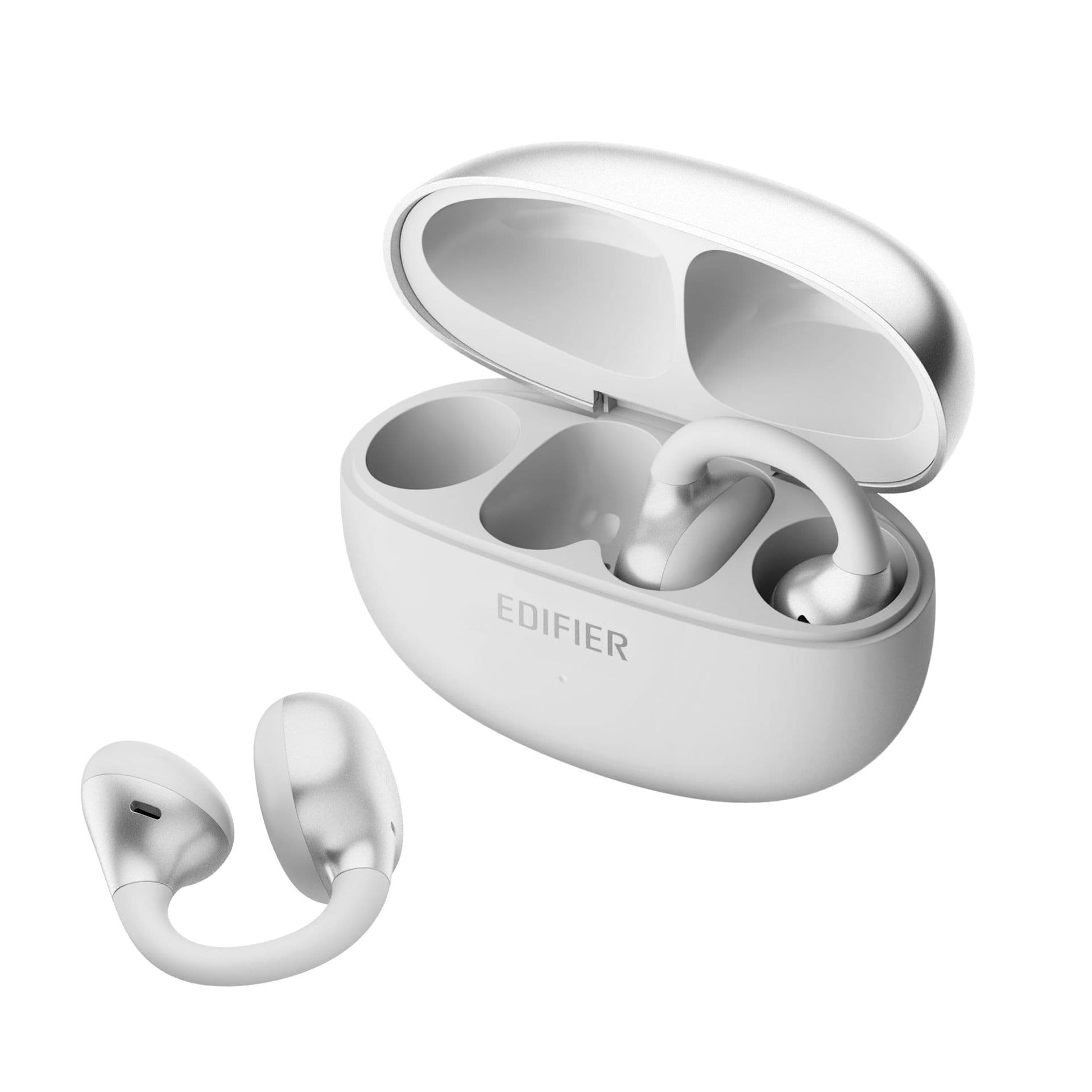 Edifier X Clip Clip-on Bluetooth Earbuds AI Translation Open-Ear Sports Headphones