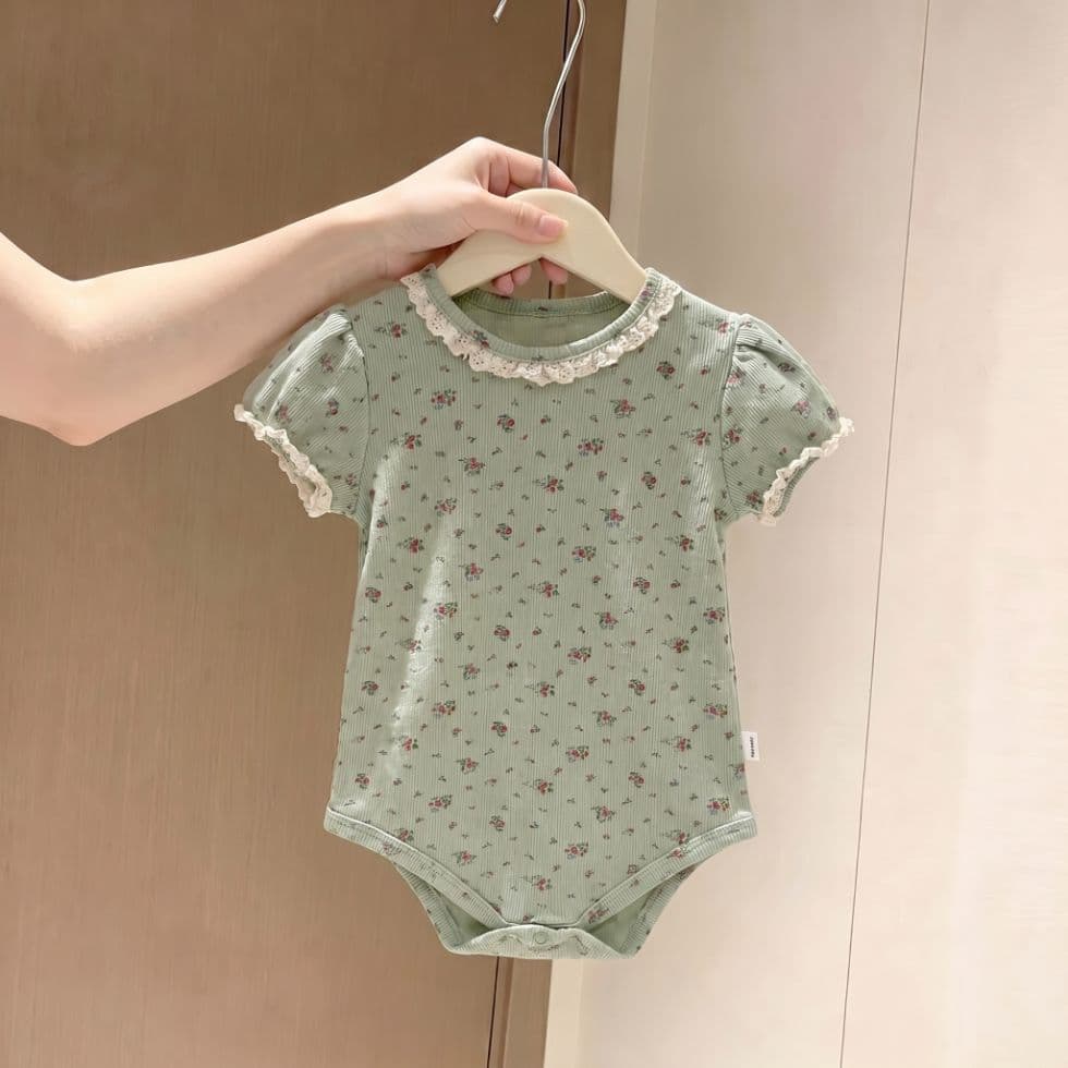 Newborn Summer Baby Clothes Thin Style Stylish Cute Infant Printed Bodysuit Baby Onesie Summer Outfit