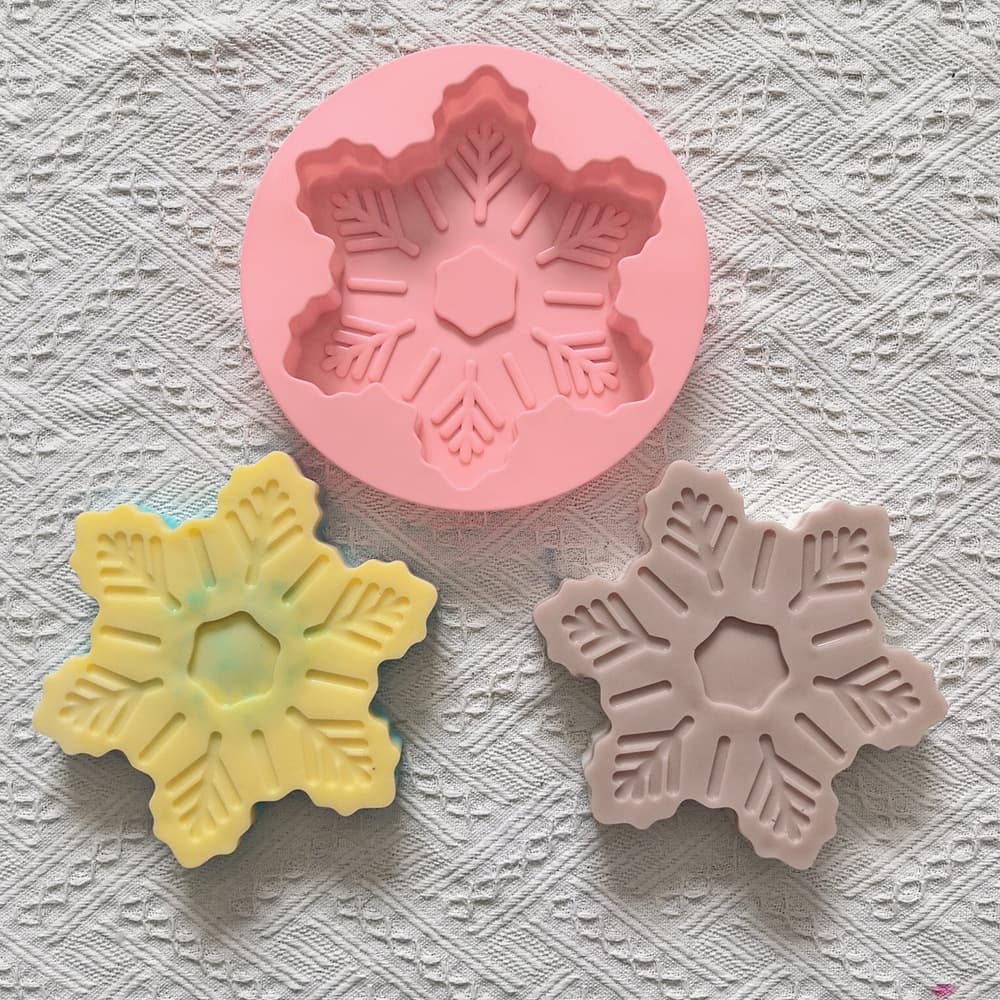 Large Christmas snowflake cake mold for baking non-stick snowflake shaped cake pan 884