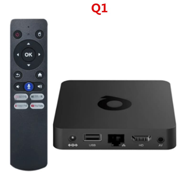 Q1 Atv Android Tv Box H313 Android 10 Dual Wifi Bluetooth Tvbox 2gb/16g Digital Computer Network Player Network Player