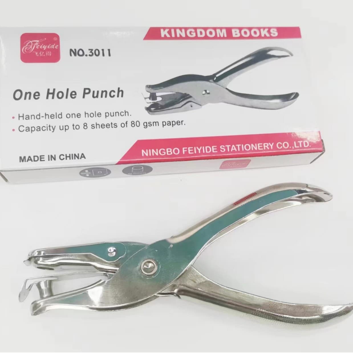 Wholesale Metal Handheld Single Hole Punch with 6mm Aperture, Hole Puncher Punch Pliers