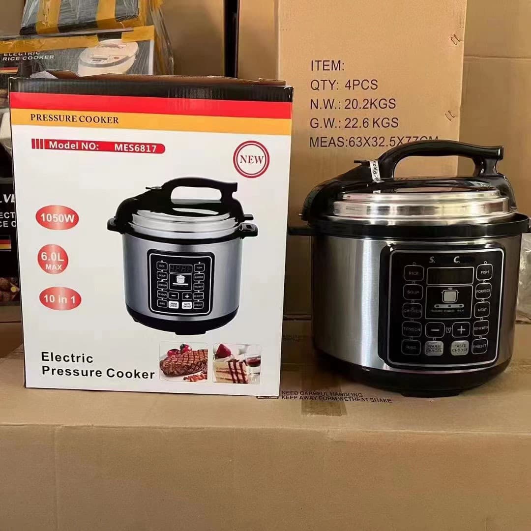 pressure cooker cross-border electric pressure cooker 6L large capacity household micro pressure cooker rice cooker smart reservation