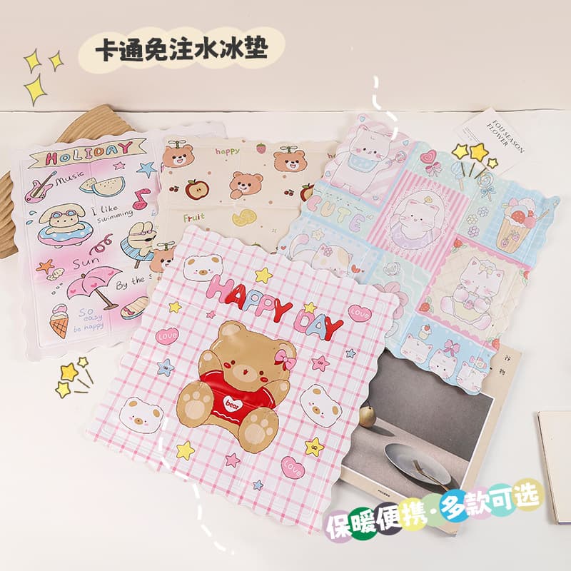 Spot Summer Cartoon Cool Cushion Office Pet Car Cooling Pad Student Cooling Gel PVC Pad