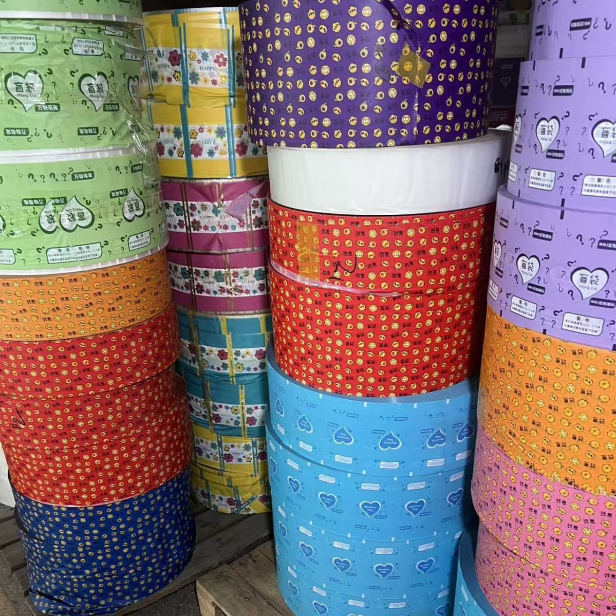 Transparent Frosted Printed Blind Bag Automatic Packaging Composite Roll Film Classic Internet-famous Packaging Film Manufacturer Wholesale