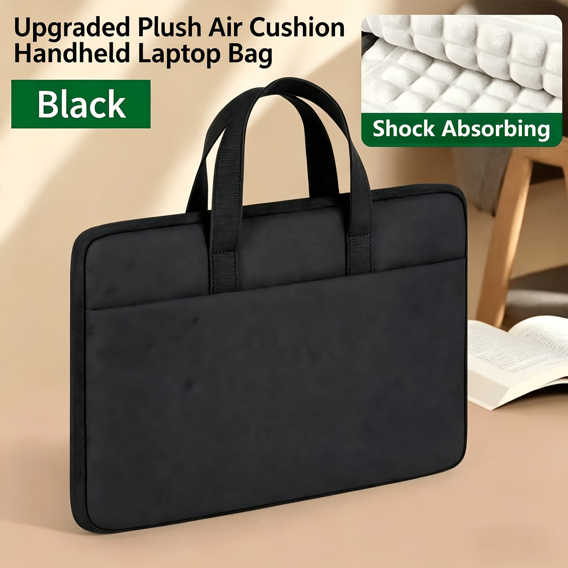 Cross-border Thickened Airbag Shockproof Laptop Bag Business Oxford Cloth Notebook Bag Computer Storage Bag