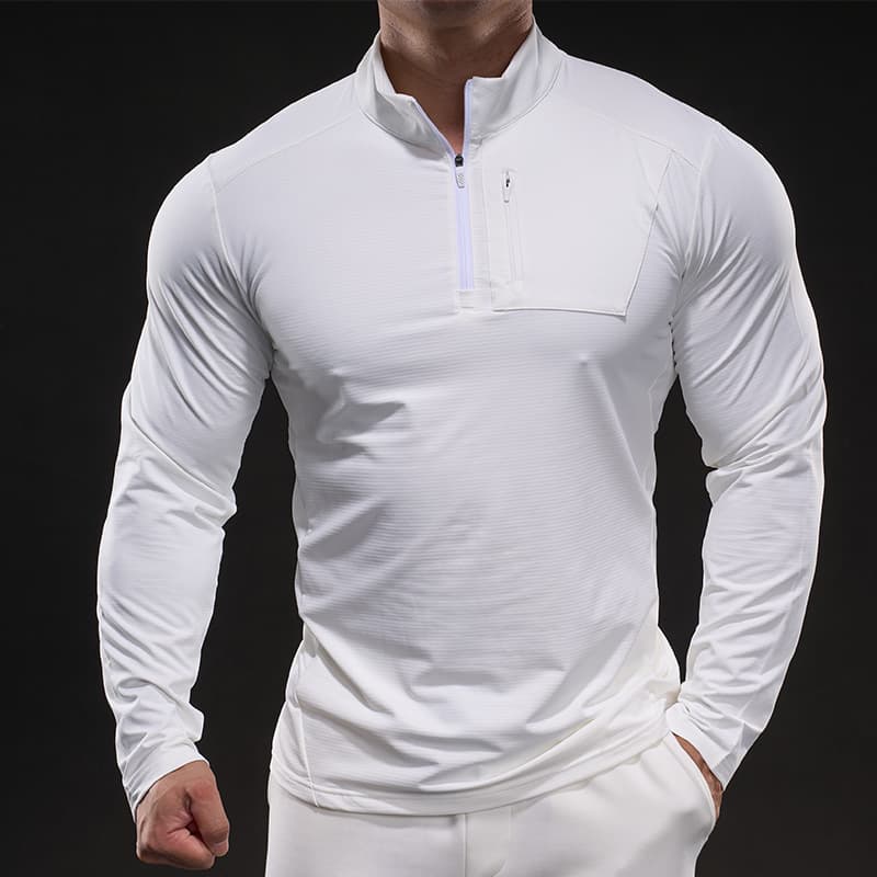 Tough Muscle Long Sleeve Men's T-Shirt 2026 Stretch Training Wear Casual Running Fitness Outdoor Sports T-Shirt for Men