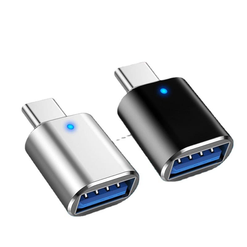 Factory Type-C to USB 3.0 OTG Adapter, Lighting Car Adapter, Rechargeable USB Flash Drive, Card Reader
