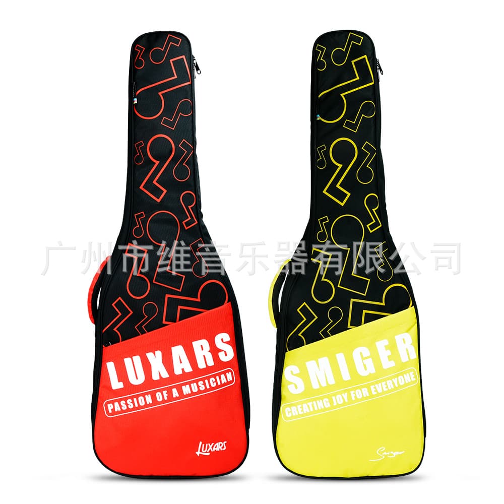 5MM/10MM thick guitar with cotton bag, electric guitar with cotton bag, folk guitar with cotton bag, electric bass with cotton bag