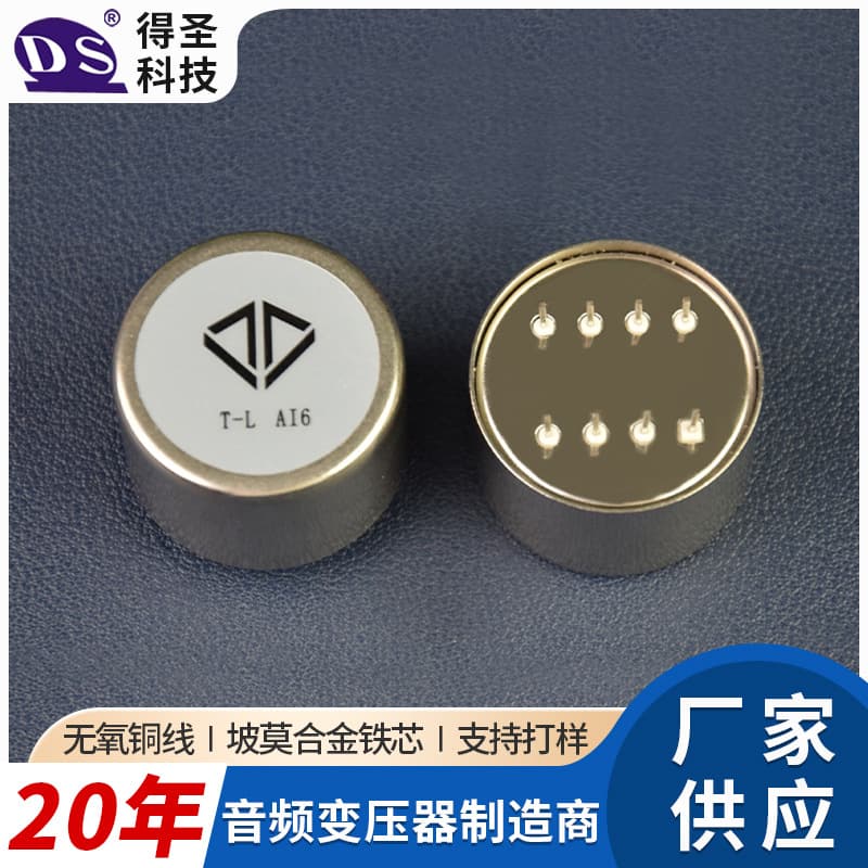 Factory Production T-L AI6 Audio Step-Up Transformer Toroidal Pure Copper Wire Low-Frequency Sound Isolation Transformer