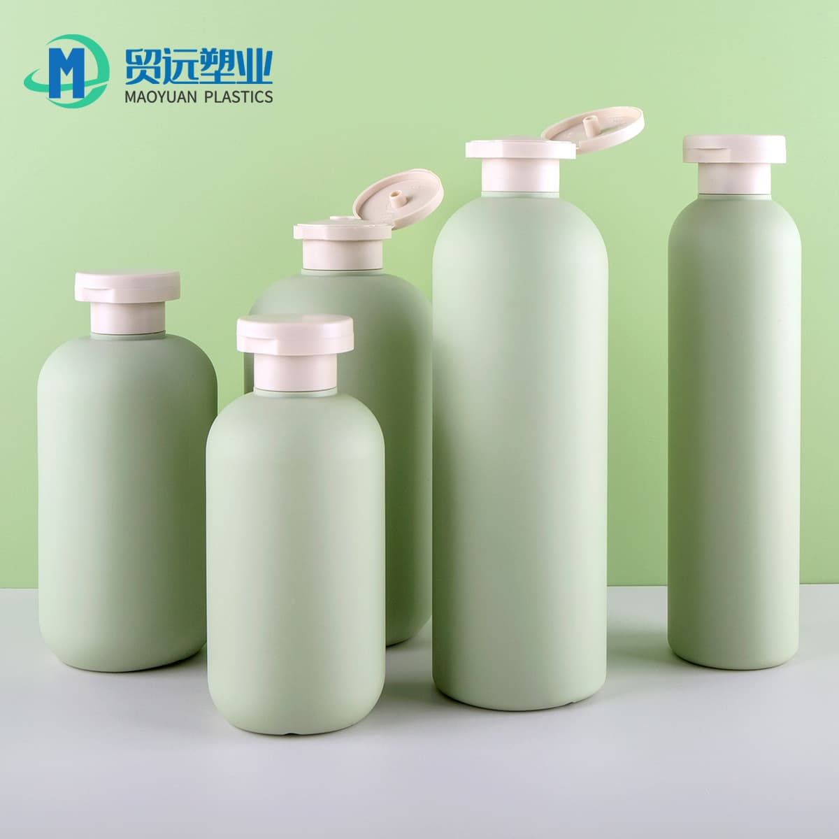 Spot 200ml250ml300ml400ml body lotion bottle shampoo bottle 500ml avocado green lotion bottle