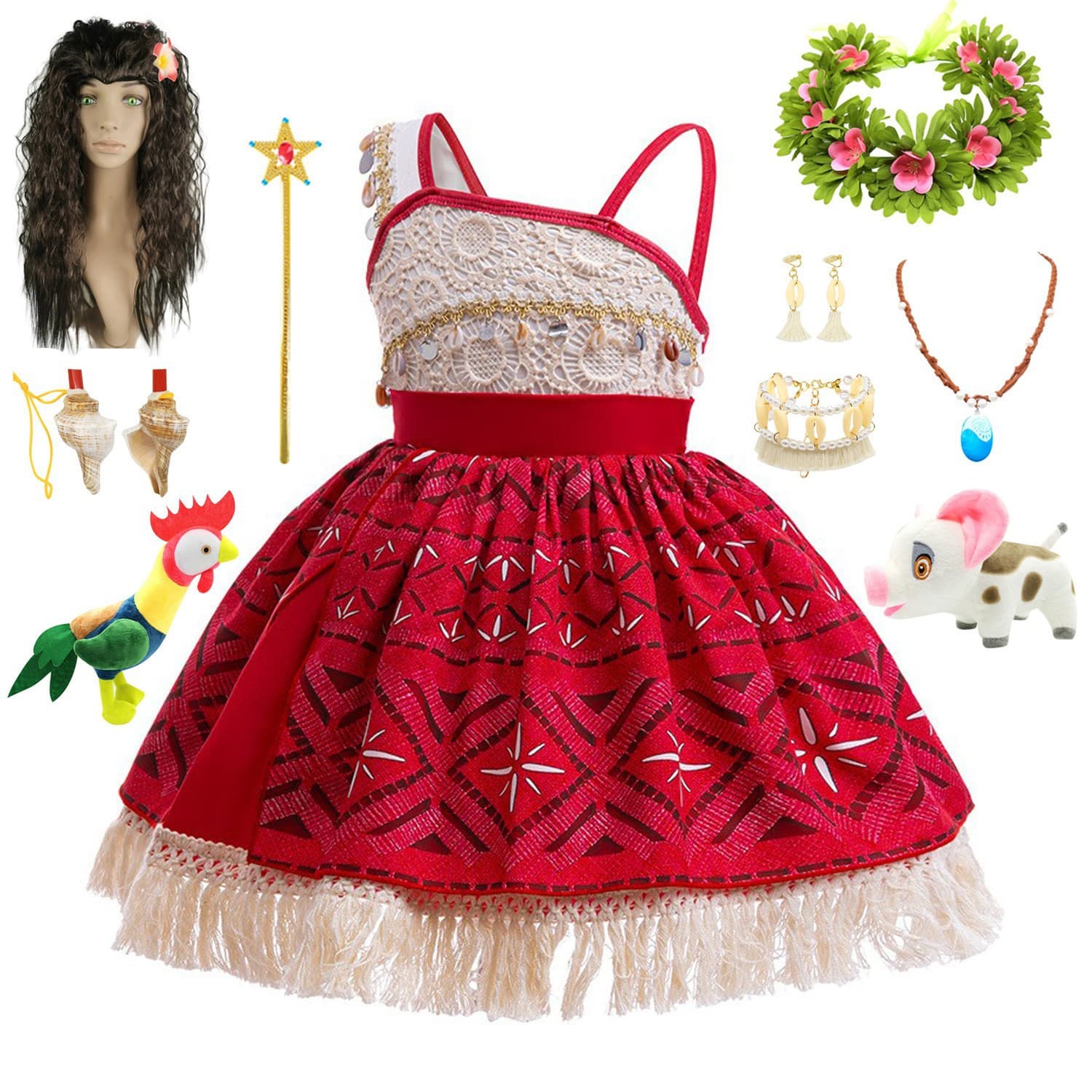 Moana COS Moana foreign trade cross-border dress moana clothing children's clothing cross-border stage children's clothing NN45
