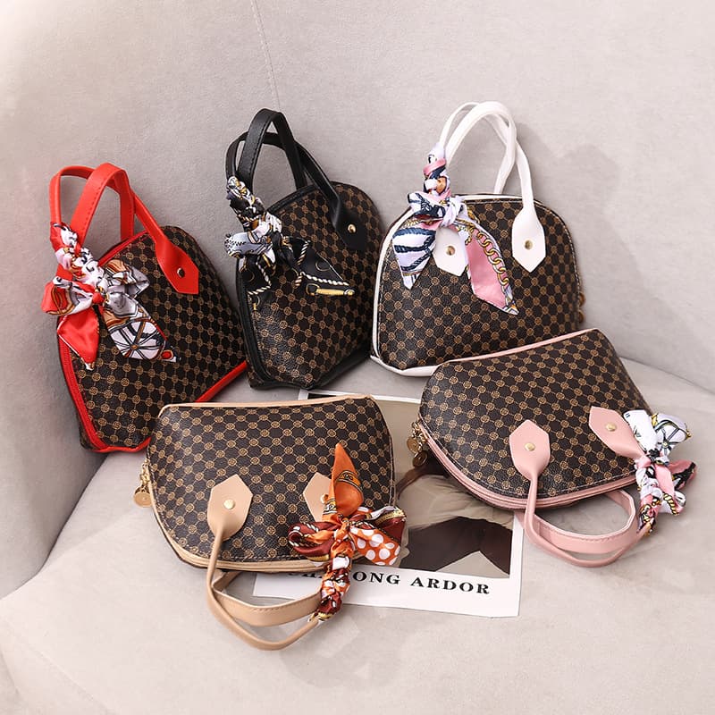 Printed Shell Bag 2022 Women's Handbag Crossbody Bag Versatile Small Bag Korean Style Tote Bag