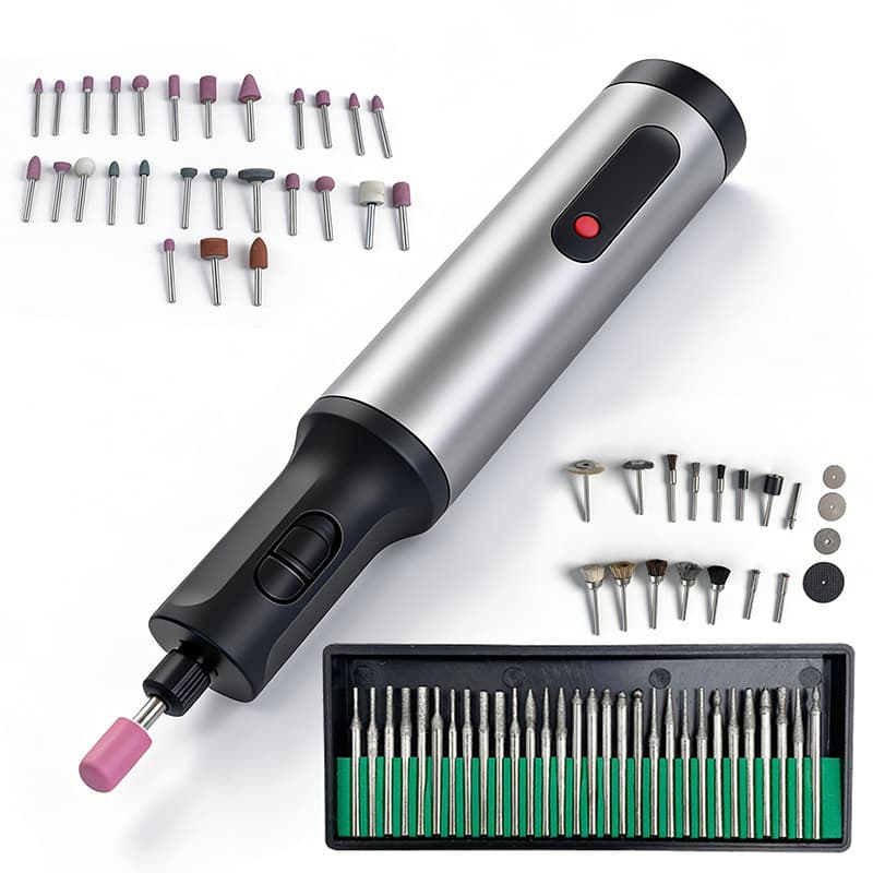 Cross-Border Best-Selling Mini Electric Grinder, Lithium Battery Drilling, Engraving, and Polishing Machine, Hardware Tool, Electric Small Polishing Pen