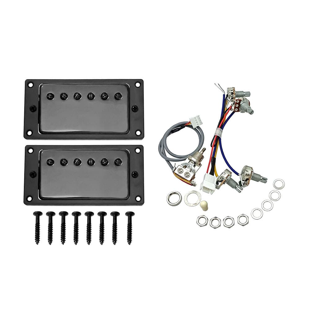 Electric guitar pickup LP electric guitar black frame humbucking pickup 5052 neck line set pickup