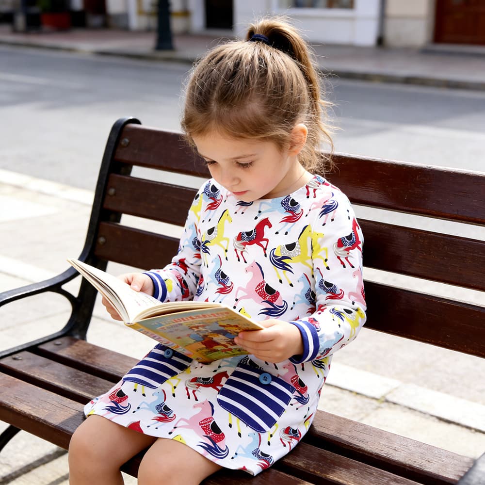 Kids Tales European and American Foreign Trade Children's Clothing Alibaba Wholesale Girls Dresses Factory Direct Supply