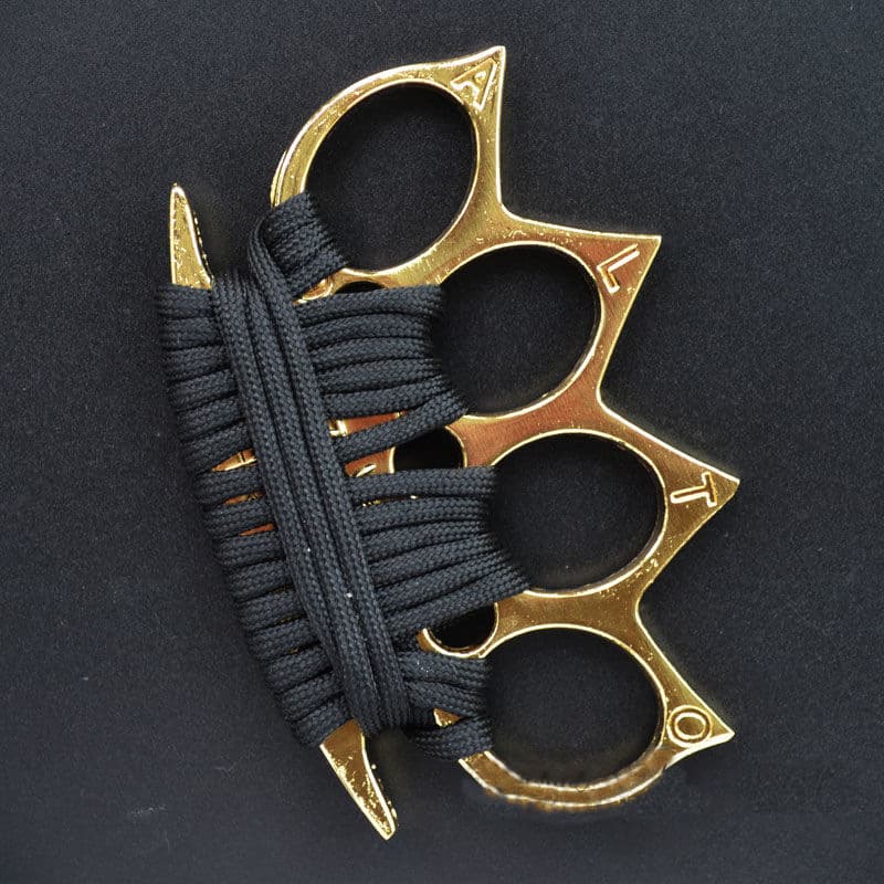 Rhino Knuckle Duster Finger Ring Self-Defense Legal Knuckle Duster Four-Finger Ring Hand Support Ring Four-Finger Iron Fist