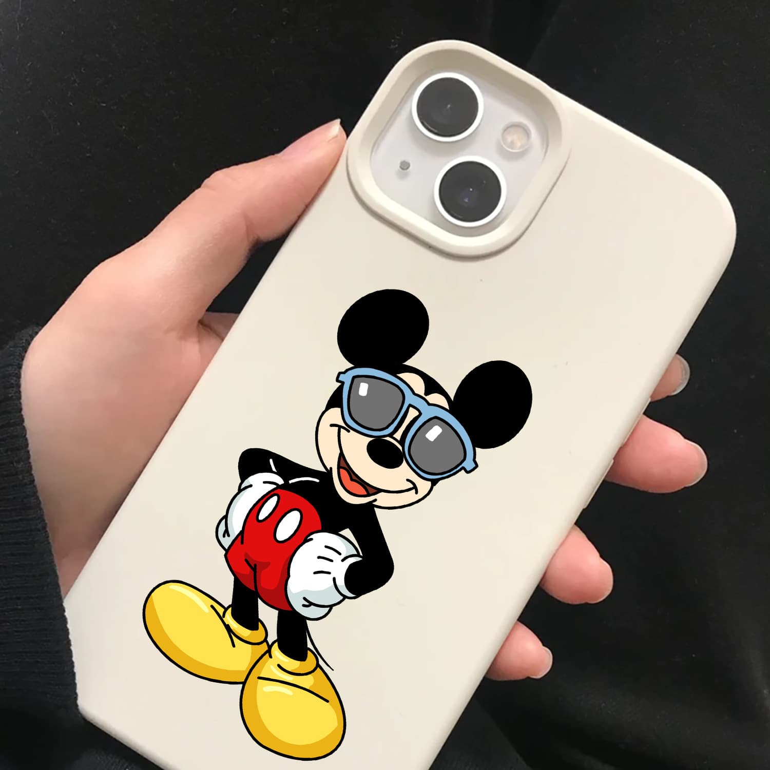 8pcs Cartoon Disney Character Face Swap Collage Decorative Phone Case Skateboard Sticker Original Non-Infringing Waterproof PVC Sticker