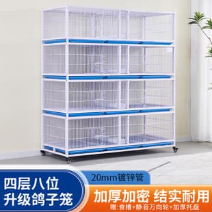 Pigeon Cage, Loft Breeding Cage, Anti-Weasel Reinforced Mesh Pigeon Cage, Pairing Cage, Observation Cage, Isolation Cage
