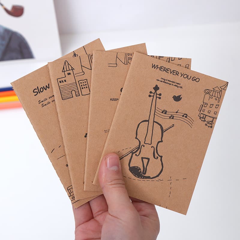 Factory Direct Creative Notebook Cute Small Notepad Cartoon Mini Notebook Gift Wholesale with LOGO