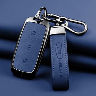 Creative remote key fob protective case for Galaxy EX5 and Belgee X80 PHEV, car accessory with hanging clip