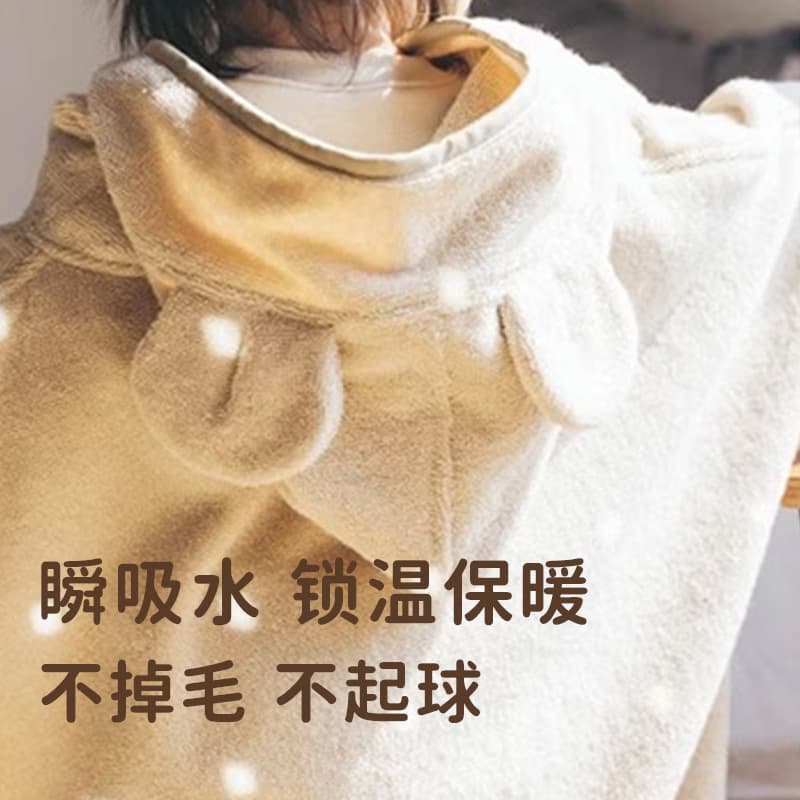 Four-Season Baby Onesie Coral Fleece Infant Thickened Romper Absorbent Warm Children's Clothing Home Jumpsuit Bathrobe Wholesale