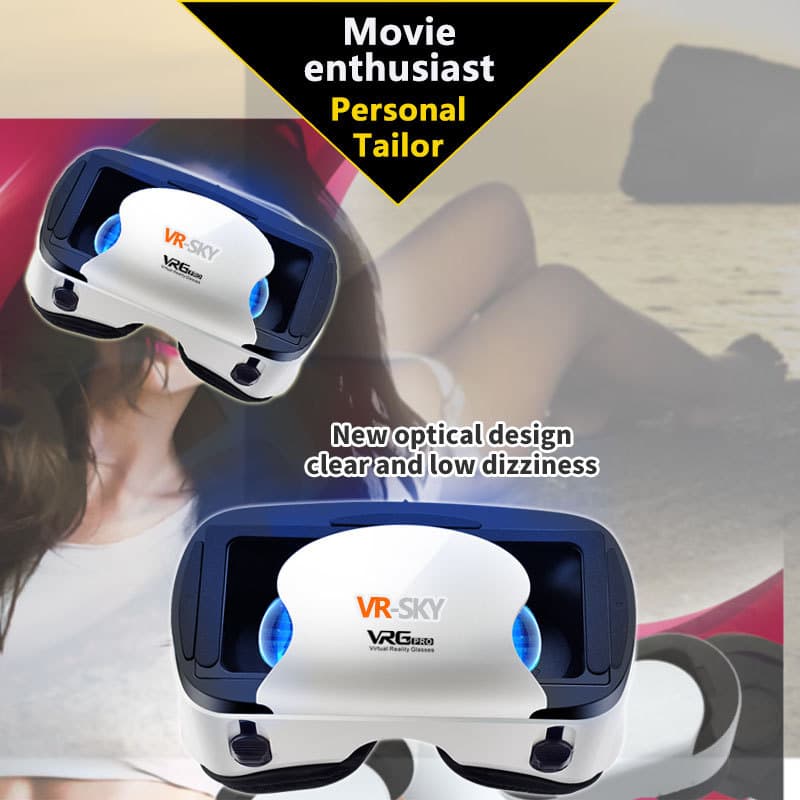 Cross-border VR glasses, virtual reality games, movies, smartphones, BOX 3D glasses, all-in-one head-mounted devices