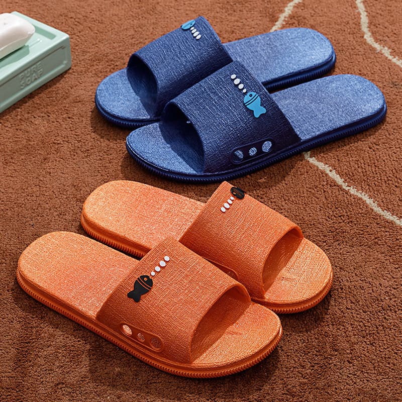 New Wholesale Home Slippers for Women, Anti-Slip Bathroom Slippers for Men, Hotel, Homestay, Couple, Cute Bathroom Slippers