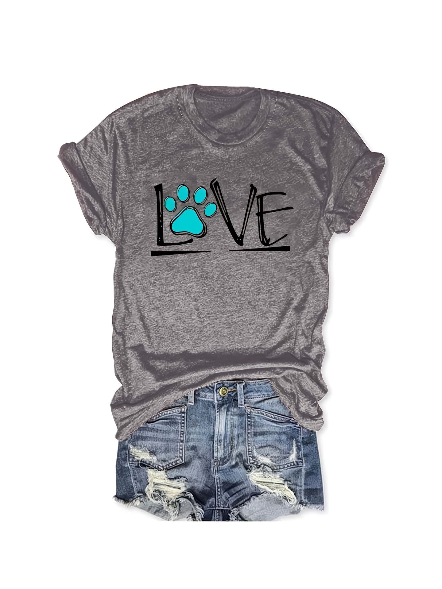 [2024 European Casual Loose Top] Orientation-2024 Cross-bord