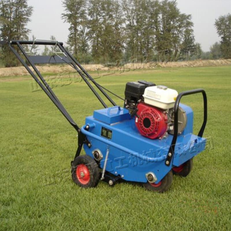 Manual Push Lawn Aerator Greening Garden Aeration Drilling Machine Small Lawn Soil Compaction Aerator