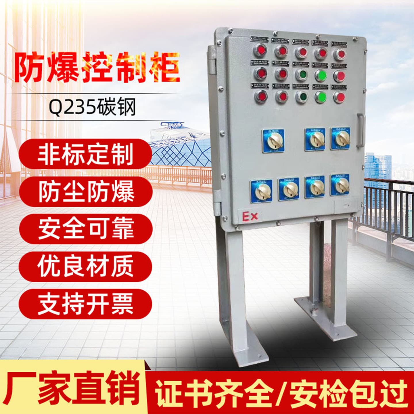 Explosion-Proof Power Distribution Box, Explosion-Proof Control Box, Start Lighting Switch Distribution Cabinet, Explosion-Proof Electrical Box, Vertical Explosion-Proof Box