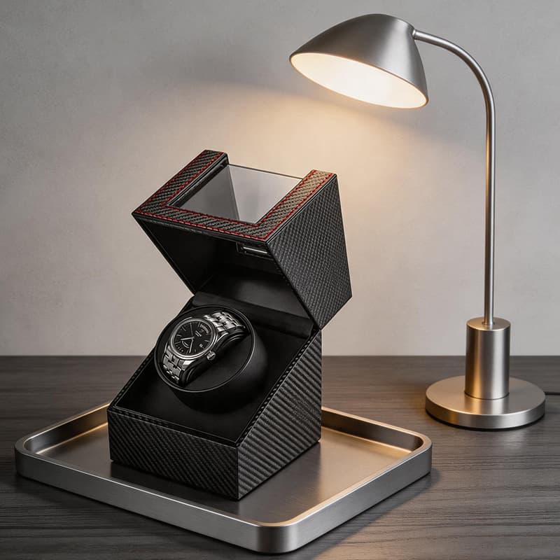 Table rocker, mechanical watch, household watch turner, watch rocker, self-swinging device, rocker, automatic winding watch storage box