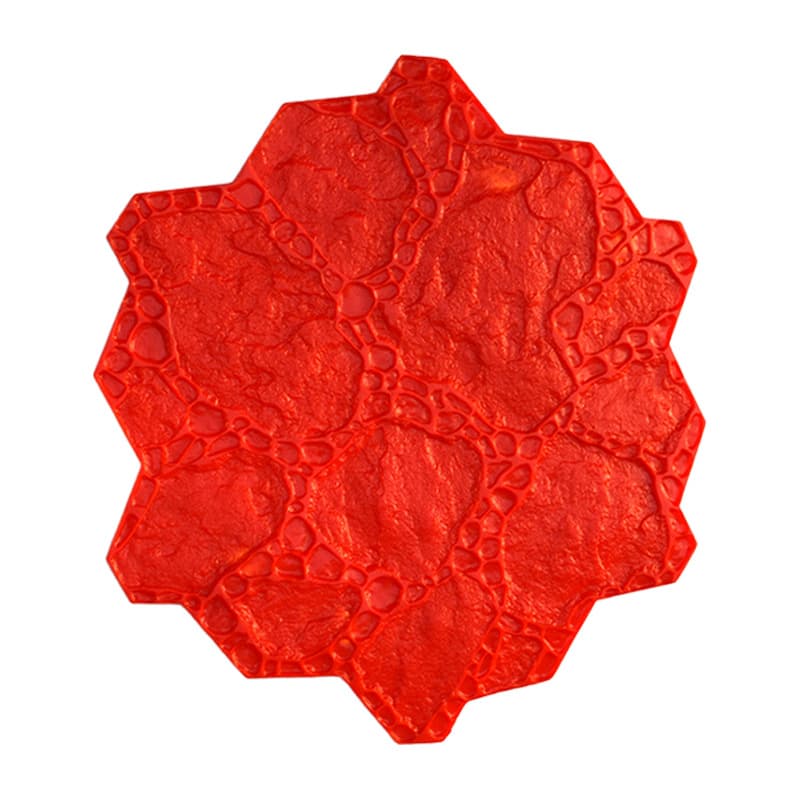 Embossed Floor Stamp Mold Concrete Ground Imprint Mold Scenic Trail Cobblestone Pattern Anti-Slip Special Mold