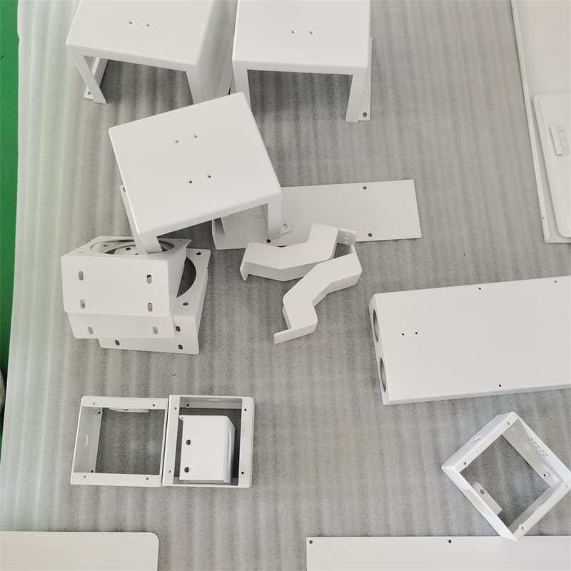 Battery compartment metal plate processing stainless steel plate spraying aluminum alloy welding frame steel structure design customization