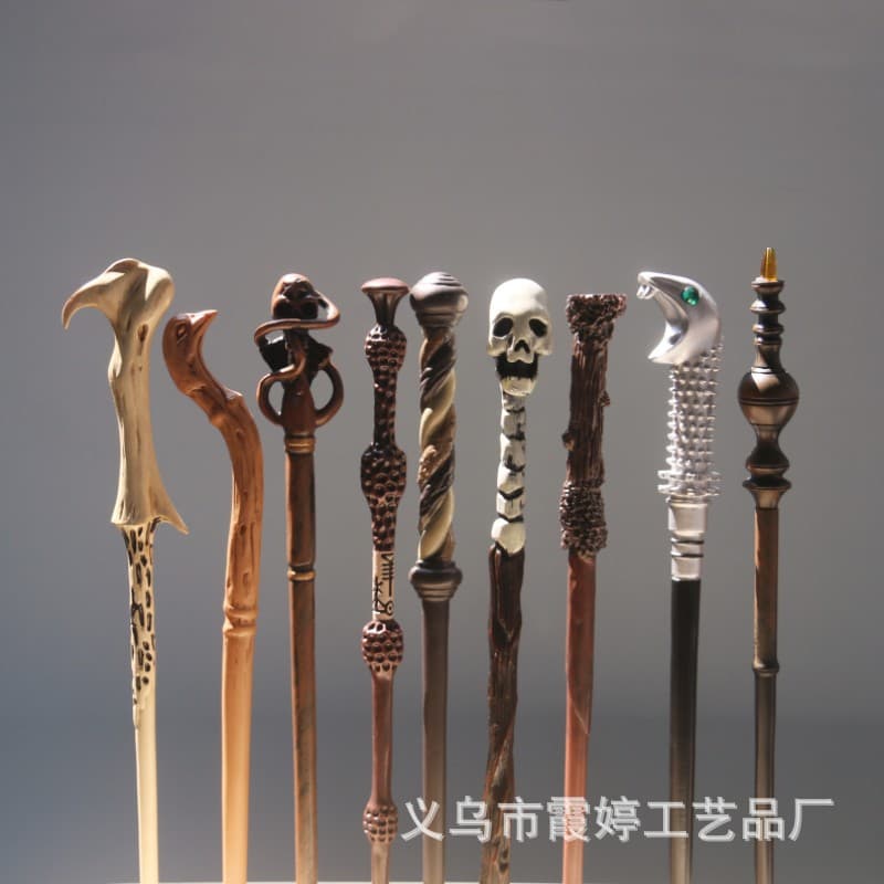 Harry Potter wands, Hermione's wand, Halloween magic wands (naked wands)