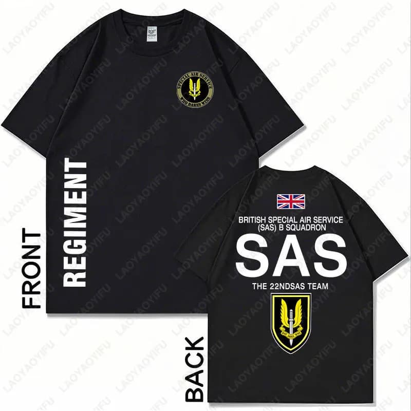 [Cross-border European code]Military SAS Sniper Men Tshirt Sniper Shirt Army
