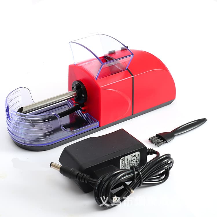 Direct sales 8.0mm electric cigarette roller plastic casing household convenient tobacco filler fully automatic