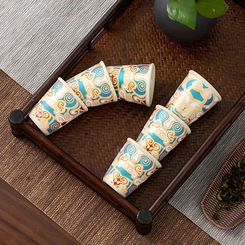 Kungfu exquisite small tea cup new style tea cup ceramic master cup single dedicated tea cup tea cup for home use