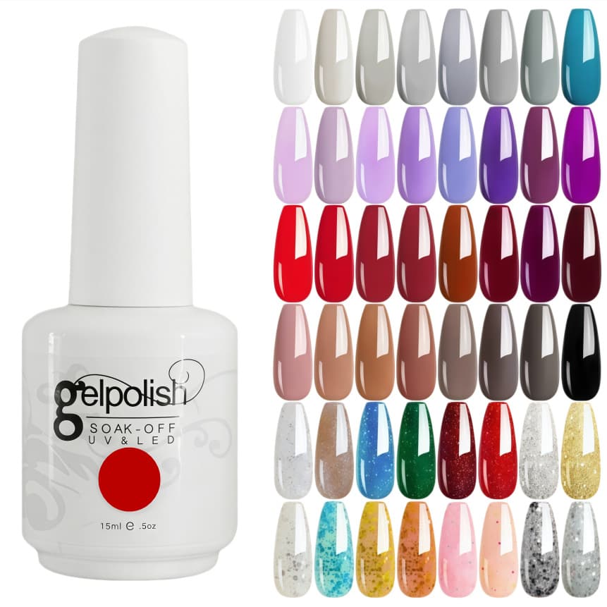 Nail Gel Polish Set Gel Polish Nail Polish Gel Wearable Nail Tips Reinforcement Base Gel Top Coat Wholesale