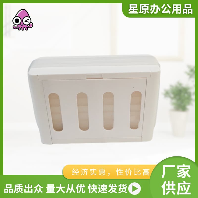 Compatible with Epson, Canon, HP printers, empty continuous ink supply system external bottles, 4-color empty CISS square bottle white