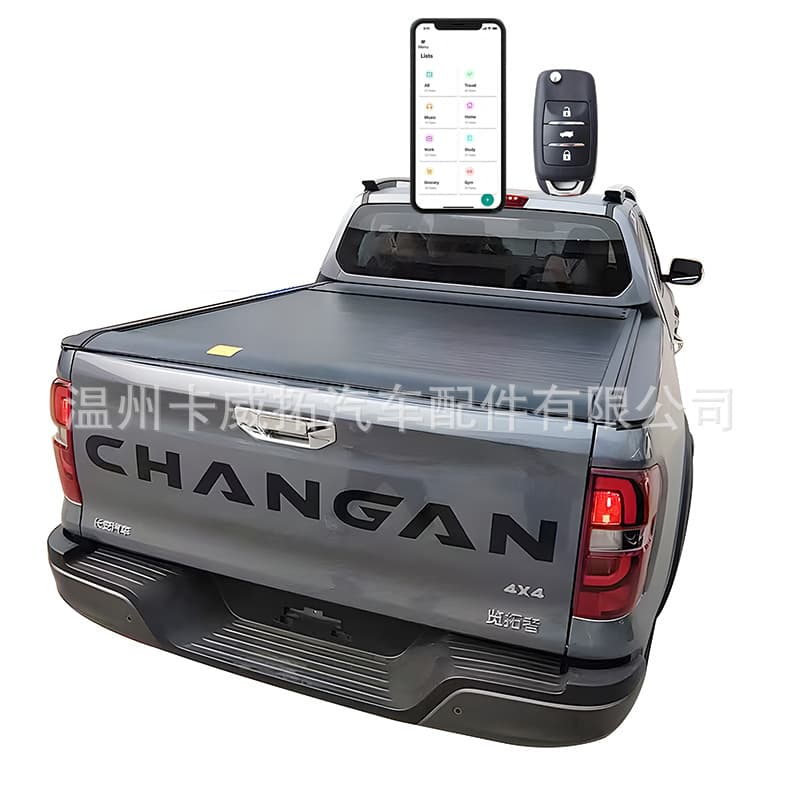 GWM Poer JAC T9 T8 Tunland G7 V9 Hunter F70 Electric Pickup Truck Roll-up Tonneau Cover