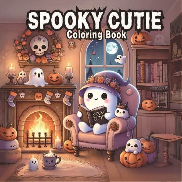 Cross-border Amazon New Product Independent Station Coloring Book Drawing Book Paperback Cartoon Coloring Book