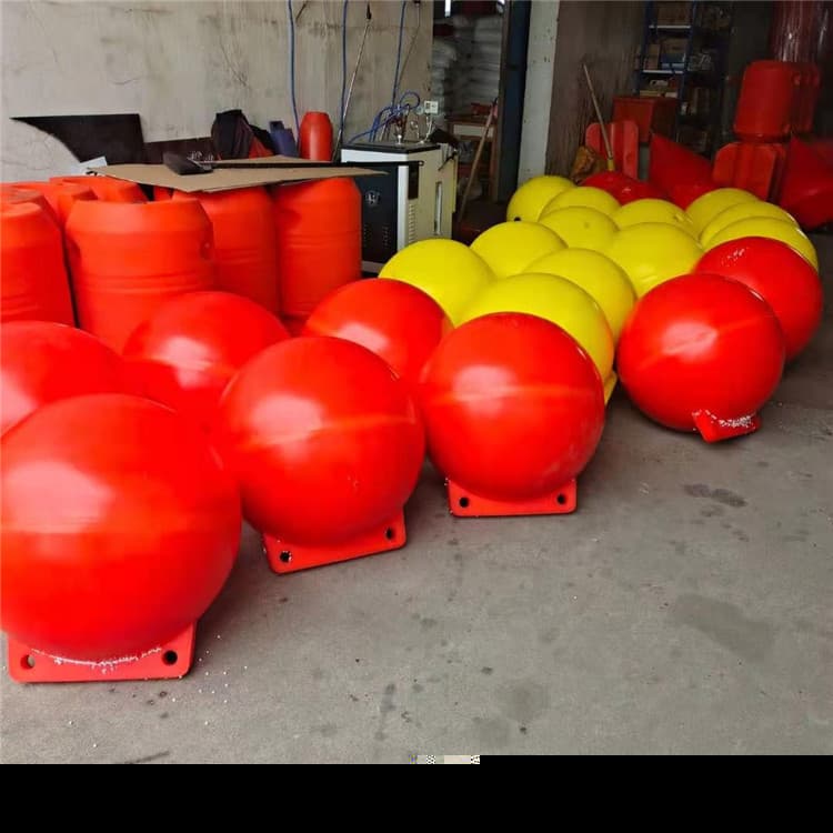 60cm water buoy, hydrological monitoring buoy, navigation warning marine position double-ear buoy