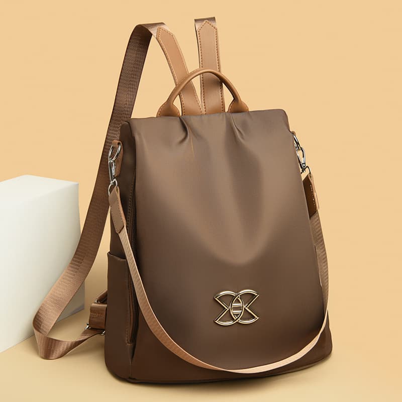 Fashionable Anti-Theft Laptop Backpack New Travel Large Capacity Commuter Women's Nylon Backpack