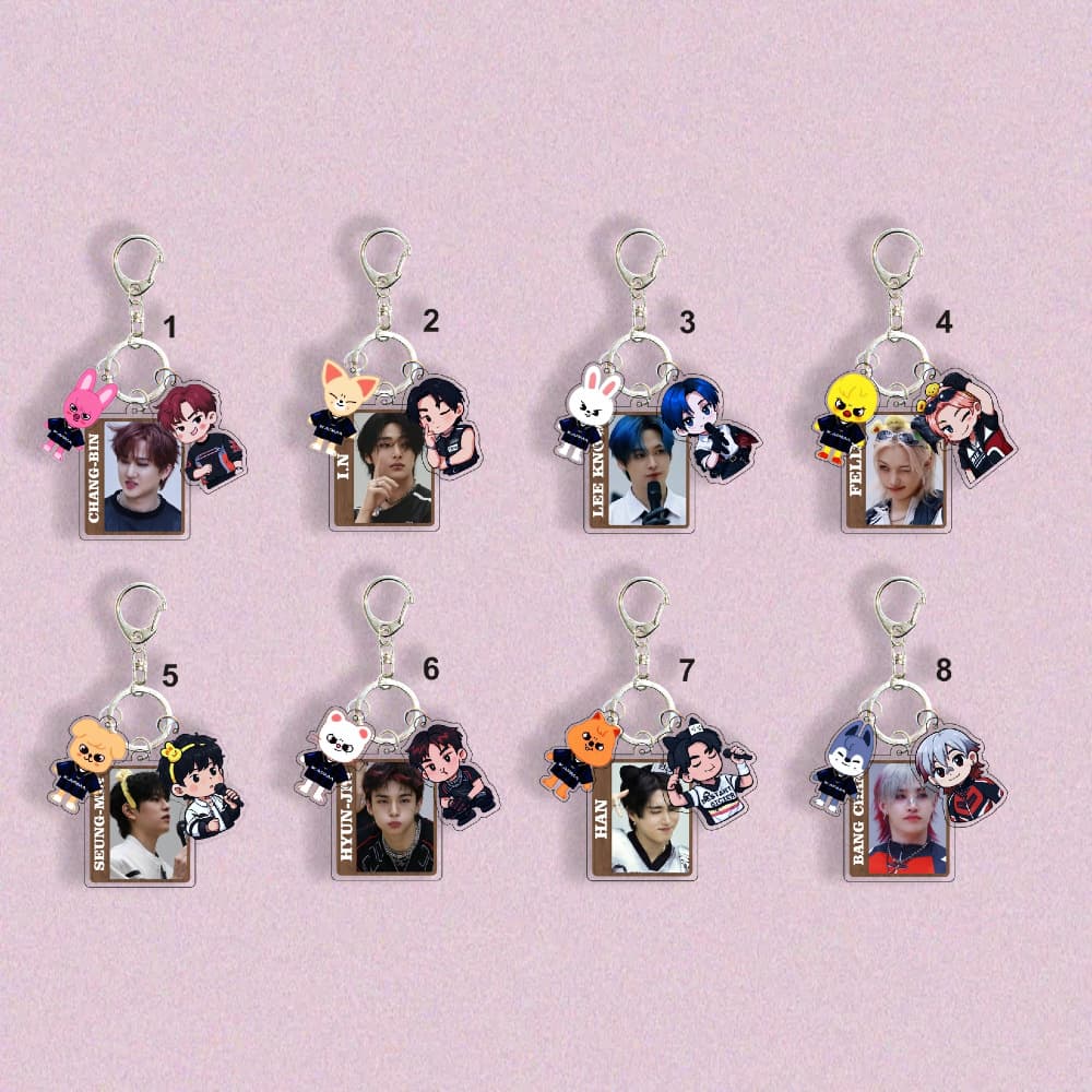 StrayKids peripherals Huang Xuanchen’s new album KARMA peripheral pendant bag keychain 1436