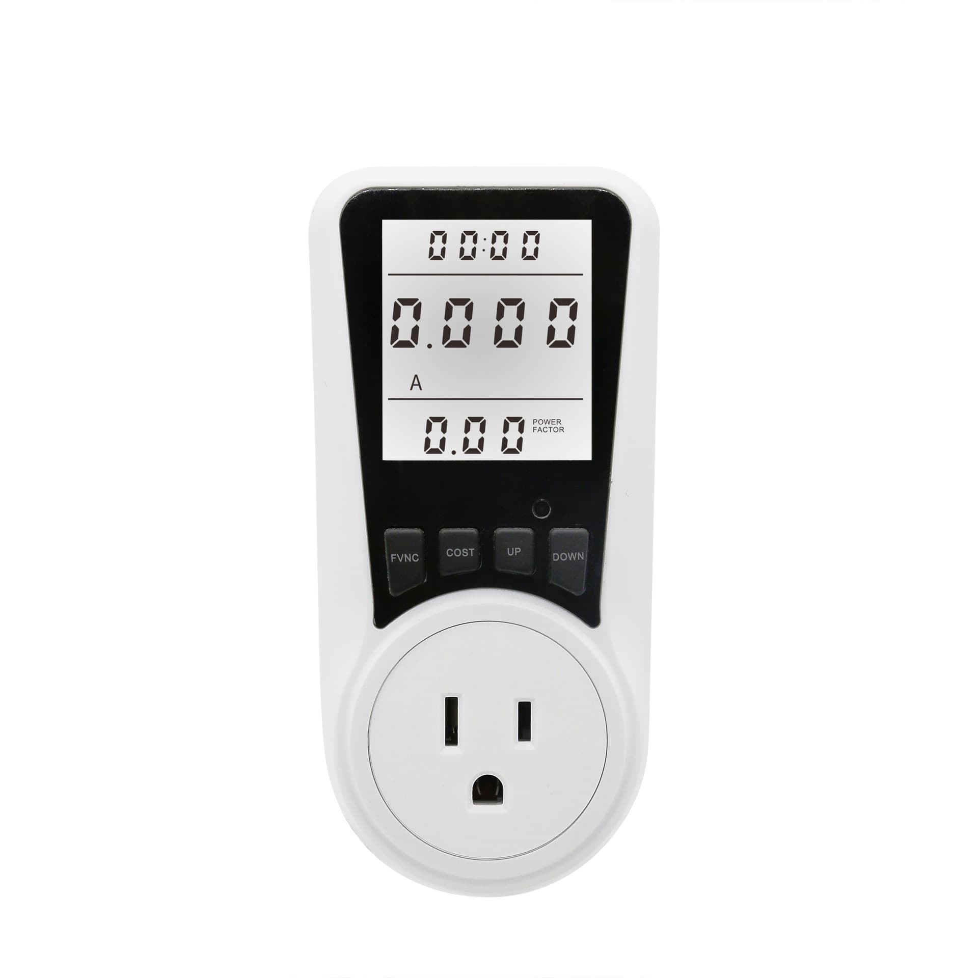 US Plug Power Meter Socket, Smart Voltage Current Power Meter, Multifunctional Appliance Monitor Billing Device