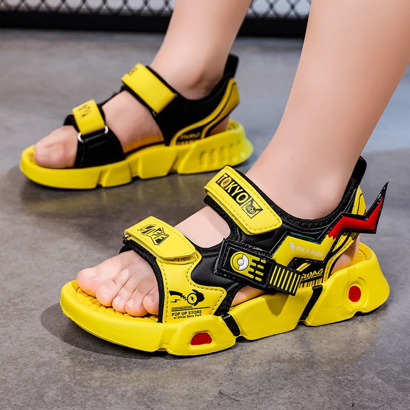 Boys' Summer Sandals Breathable Kids Shoes Soft Sole for Older Children Little Boys Beach Shoes Trendy Wholesale Drop Shipping